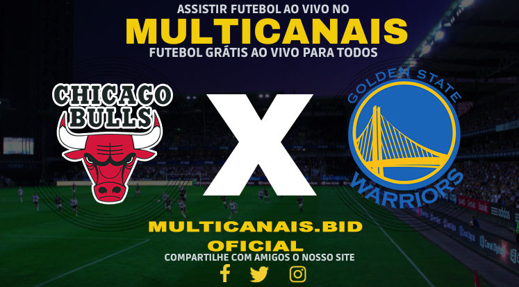 Assistir Chicago Bulls x Golden State Warriors Ao Vivo Online HD 12/01/2024