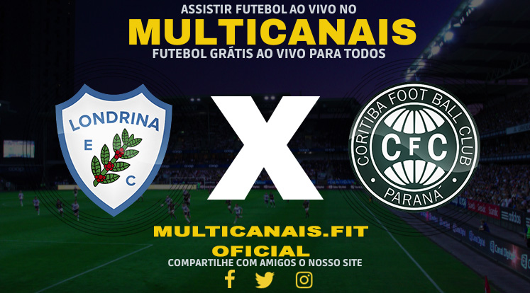 Assistir Londrina x Coritiba Ao Vivo Online HD 25/01/2024