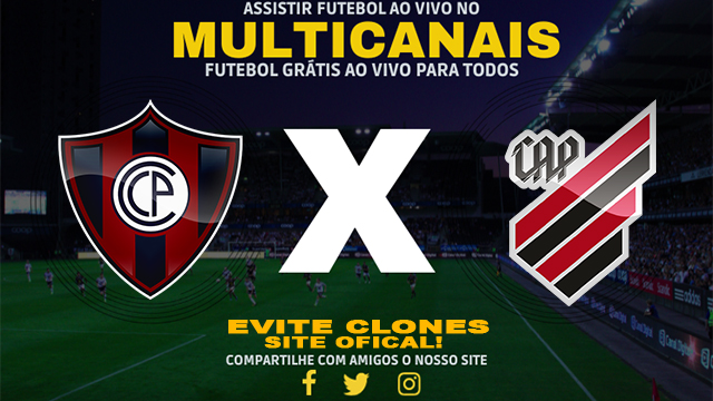 Assistir Cerro Porteno x Athletico PR AO VIVO Online 18/07/2024