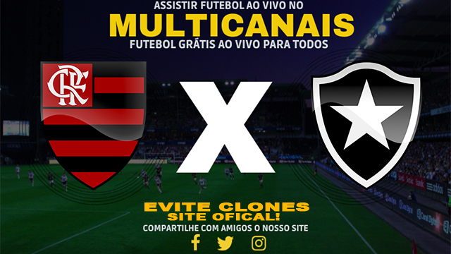 Assistir Flamengo x Botafogo ao vivo online HD Grátis 24/07/2024