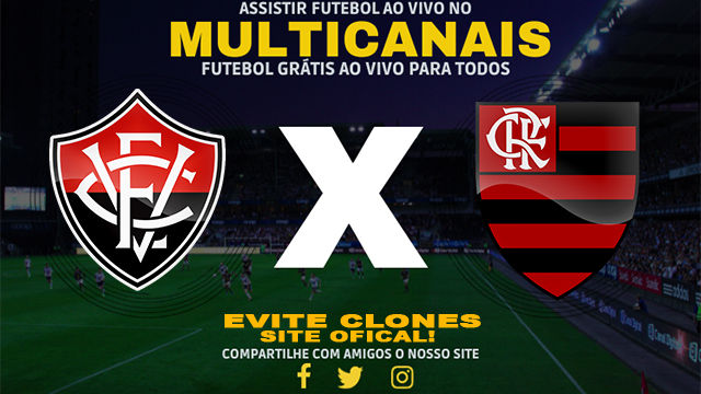 Assistir Vitória x Flamengo AO VIVO Online 24/07/2024