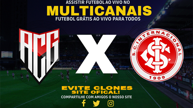 Assistir Atlético GO x Internacional AO VIVO Online 18/08/2024