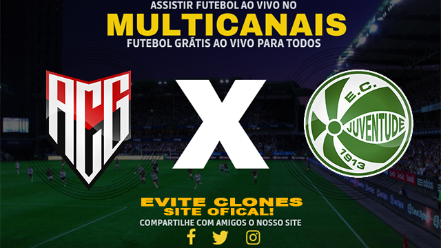 Assistir Atlético GO x Juventude AO VIVO Online 24/08/2024