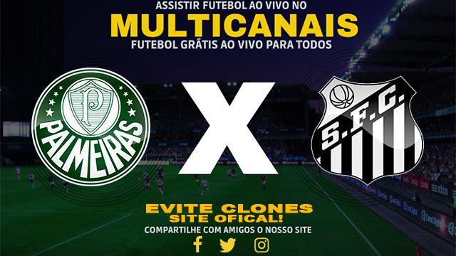 Assistir Palmeiras x Santos AO VIVO Online 28/08/2024