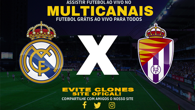 Assistir Real Madrid x Valladolid AO VIVO Online 25/08/2024