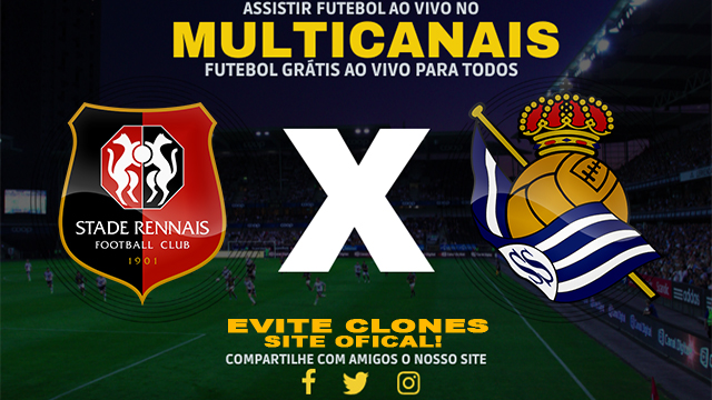 Assistir Rennes x Real Sociedad AO VIVO Online 03/07/2024