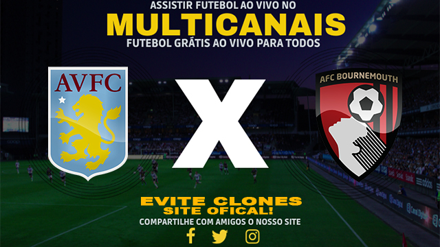 Assistir Aston Villa x Bournemouth AO VIVO Online 26/10/2024