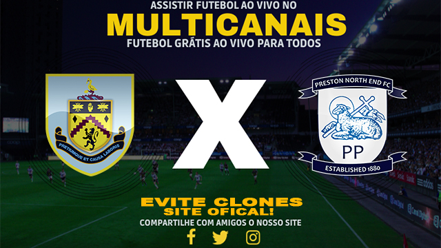 Assistir Burnley x Preston AO VIVO Online 05/10/2024