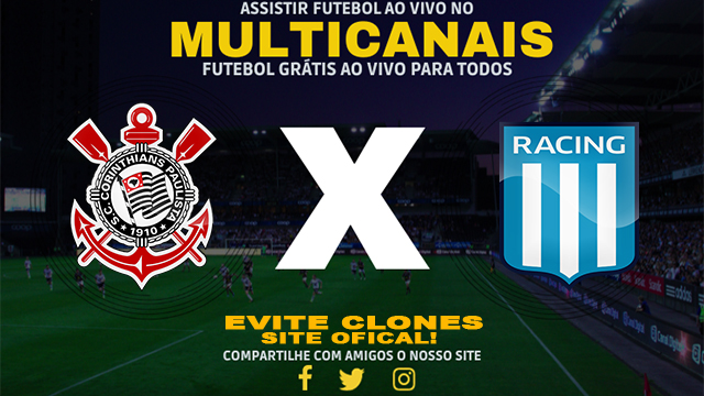 Assistir Corinthians x Racing AO VIVO Online 24/10/2024