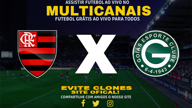 Assistir Flamengo x Goiás AO VIVO Online 23/10/2024