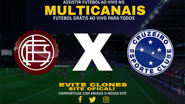 Assistir Lanus x Cruzeiro AO VIVO Online 30/10/2024