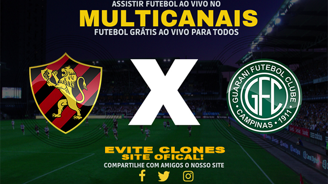 Assistir Sport x Guarani AO VIVO Online 24/10/2024