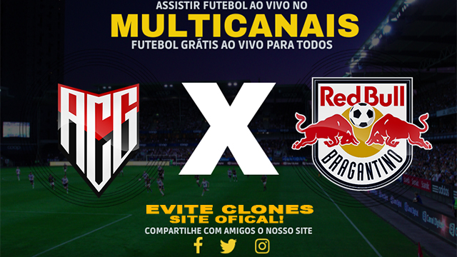 Assistir Atlético GO X RB Bragantino AO VIVO Online 09/11/2024