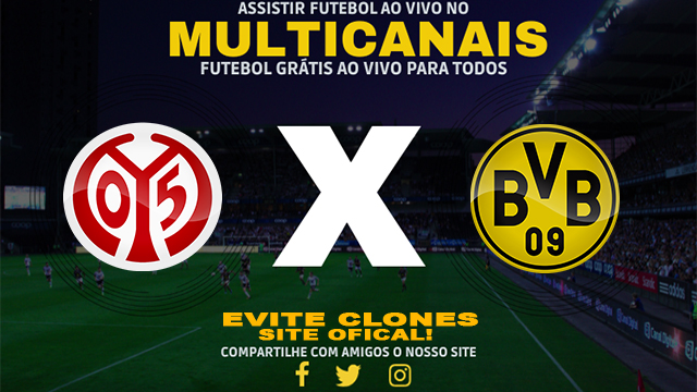 Assistir FSV Mainz 05 X Borussia Dortmund AO VIVO Online 09/11/2024