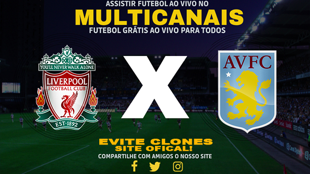 Assistir Liverpool x Aston Villa AO VIVO Online 09/11/2024