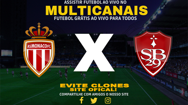 Assistir Monaco x Stade Brestois AO VIVO Online 22/11/2024