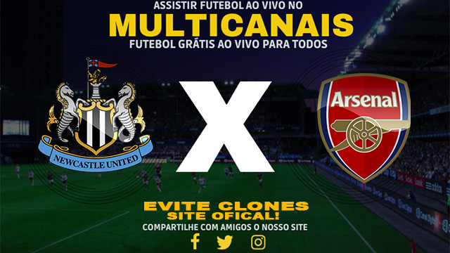 Assistir Newcastle x Arsenal AO VIVO Online 02/11/2024