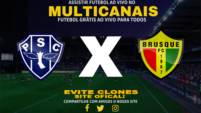 Assistir Paysandu x Brusque AO VIVO Online 11/11/2024