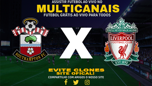 Assistir Southampton x Liverpool AO VIVO Online 24/11/2024